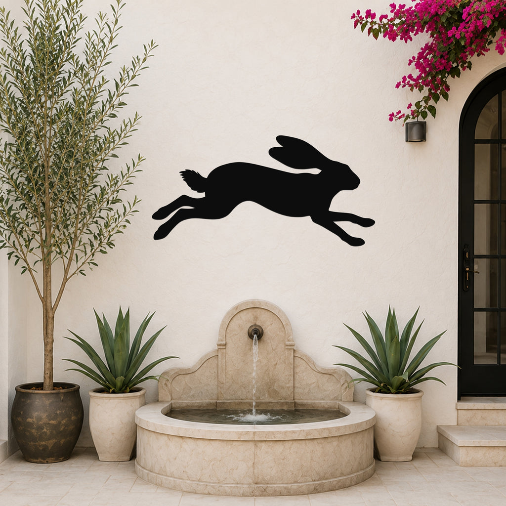 Jackrabbit Metal Wall Art