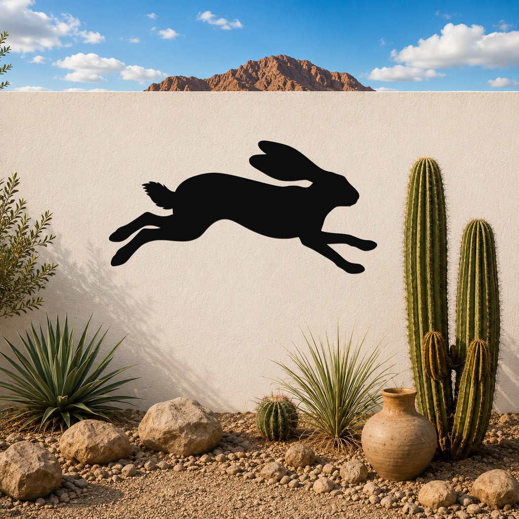 Jackrabbit Metal Wall Art