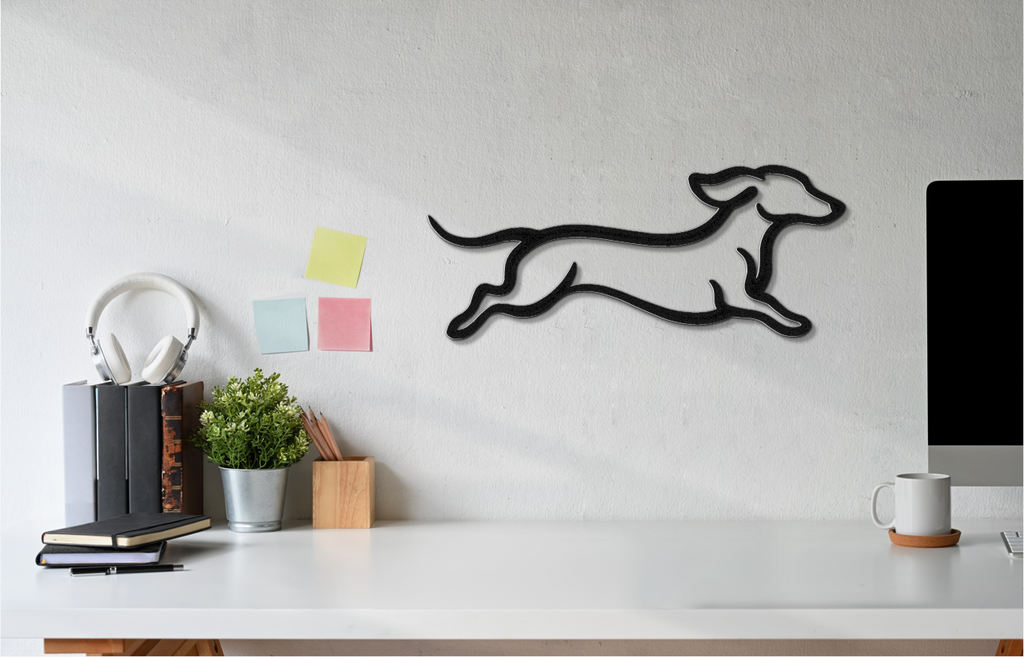 Dachshund Metal Wall Art