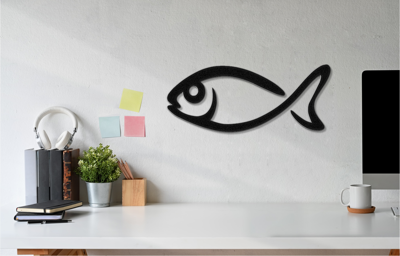 Fish Metal Wall Art