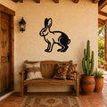 Jackrabbit Metal Wall Art