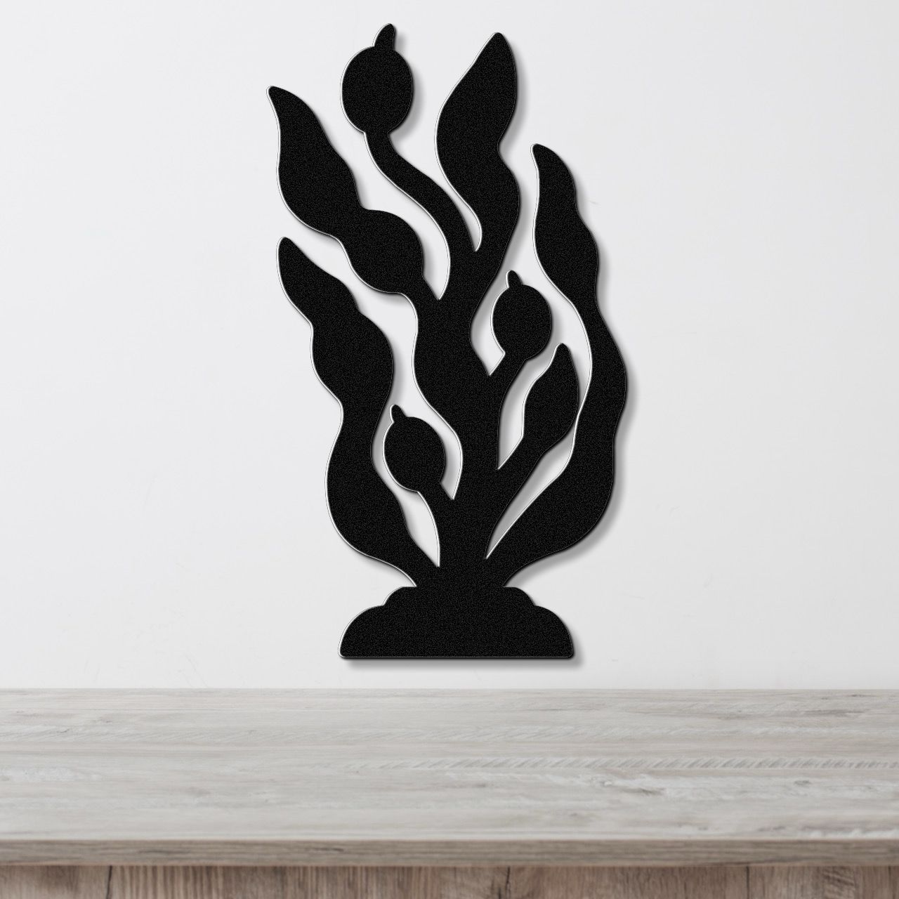 Kelp and Seaweed Metal Wall Art
