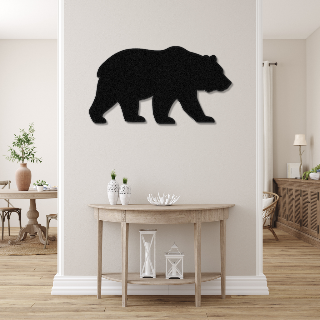 Bear Metal Wall Art