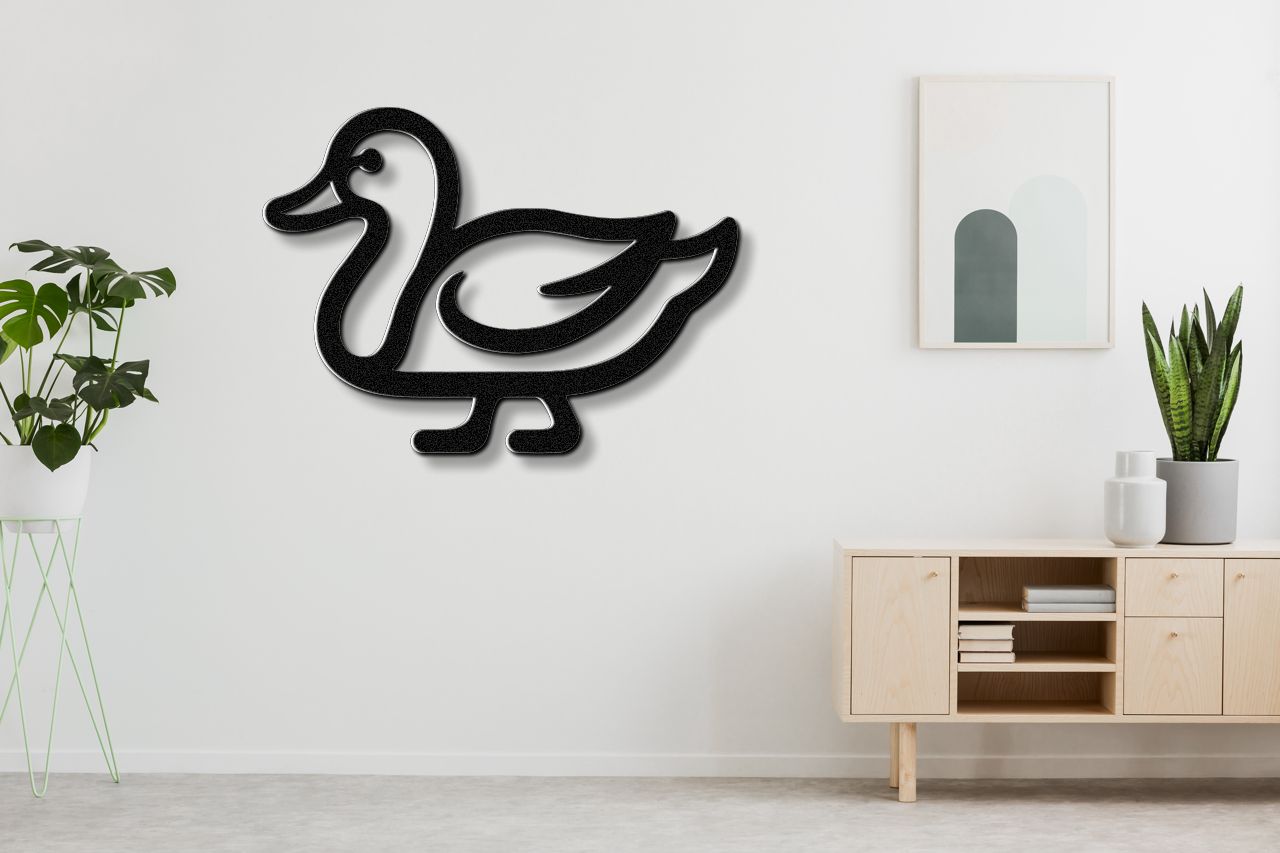 Duck Metal Wall Art