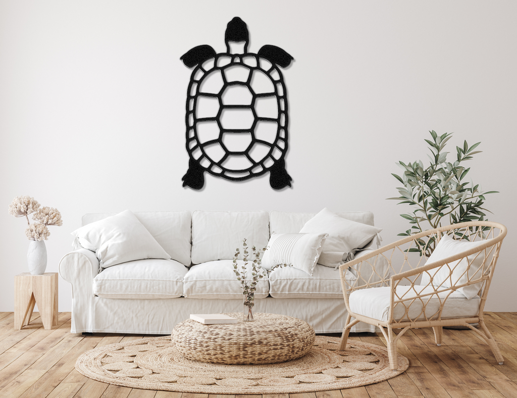 Tortoise Metal Wall Art