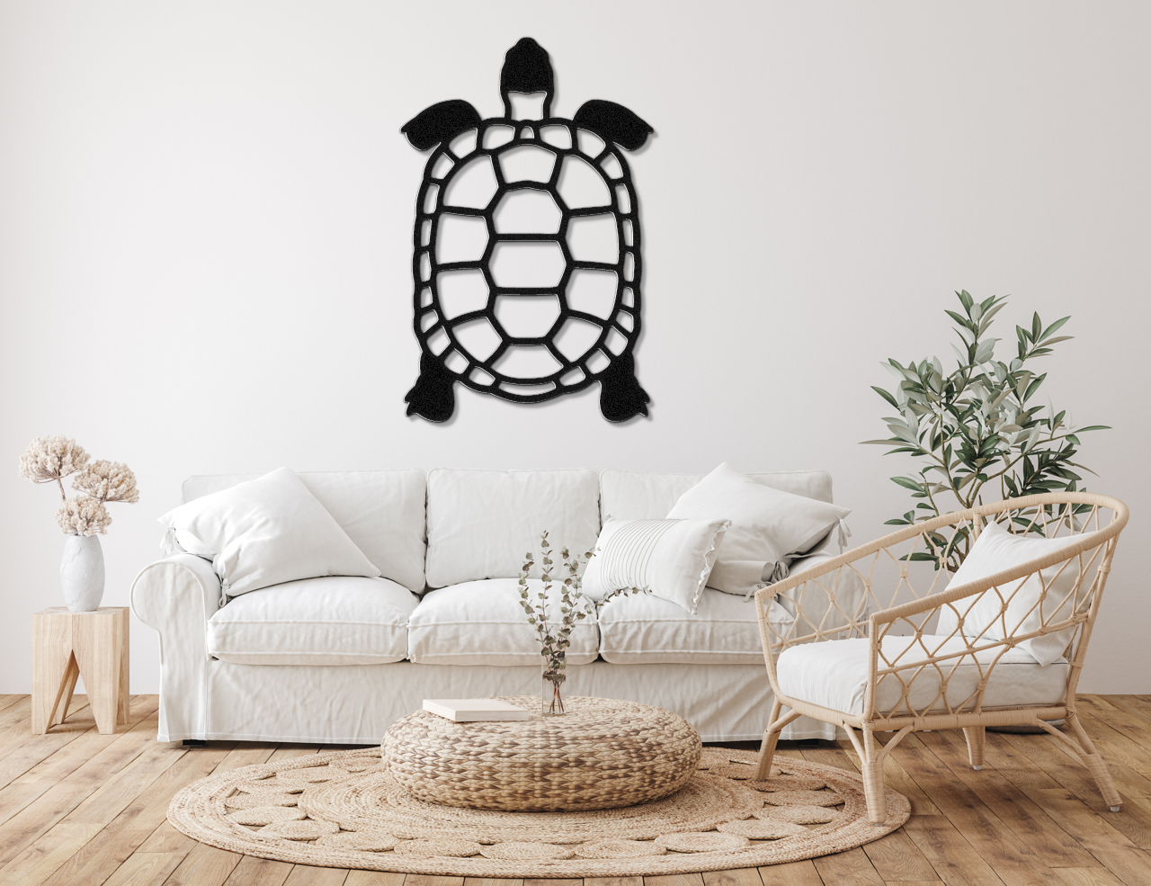 Tortoise Metal Wall Art