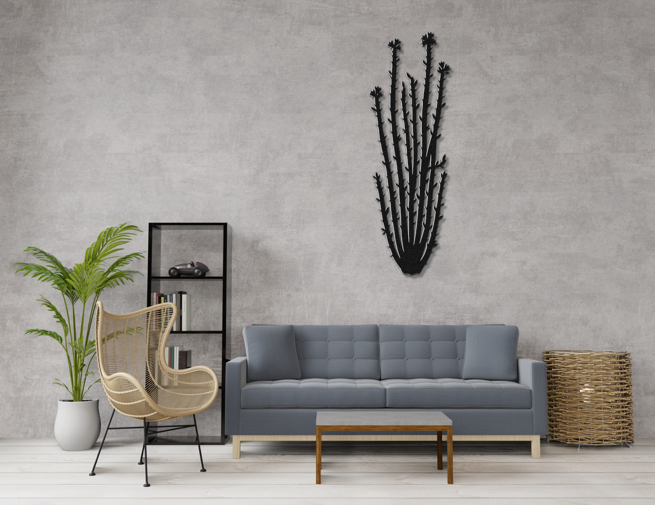 Ocotillo Metal Wall Art