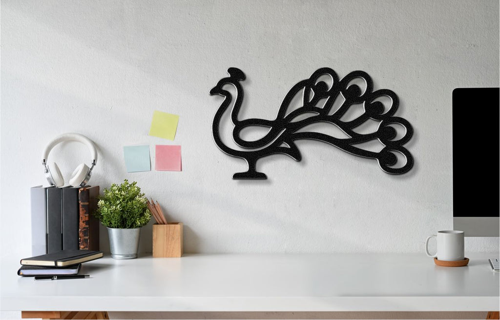 Peacock Metal Wall Art
