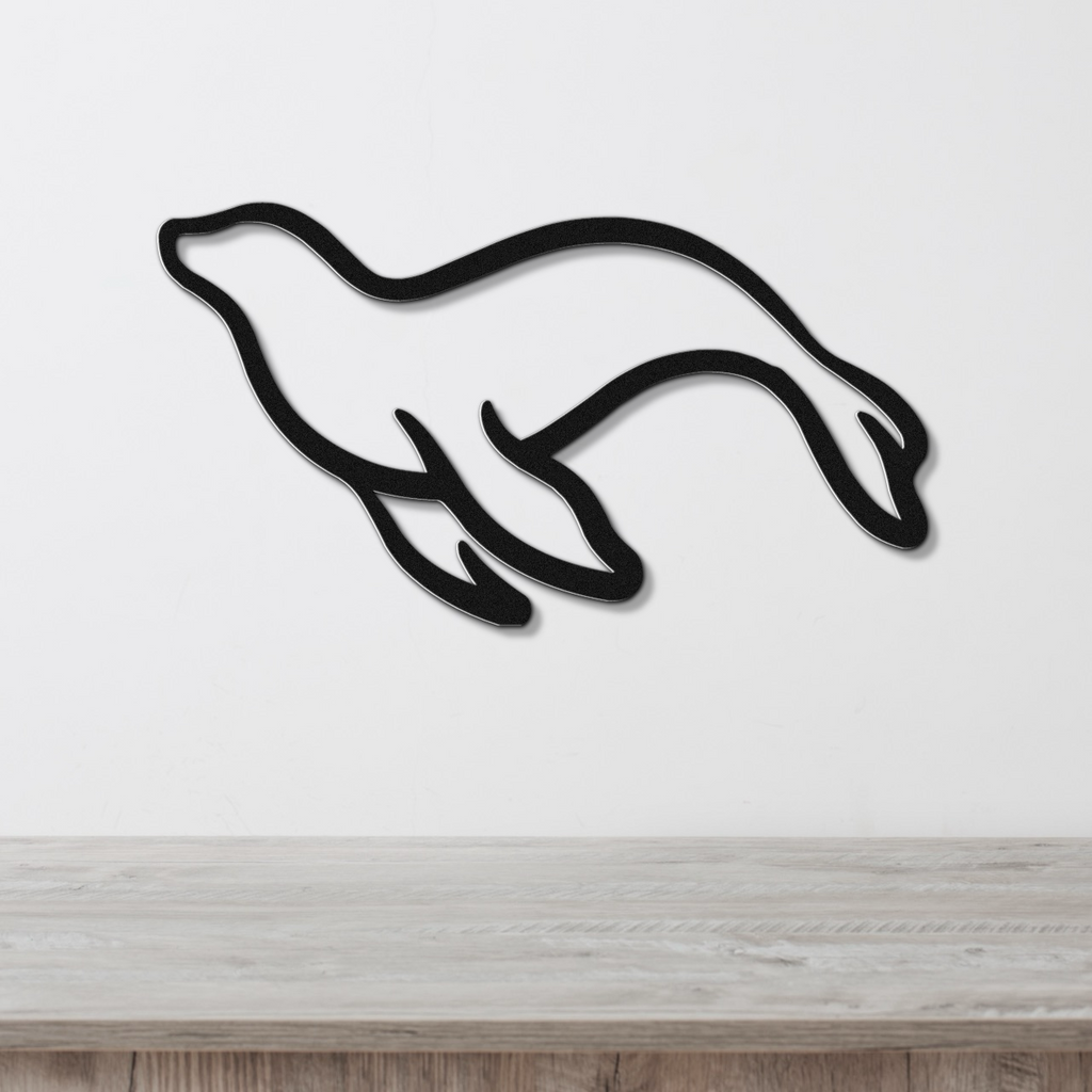 Sea Lion Metal Wall Art