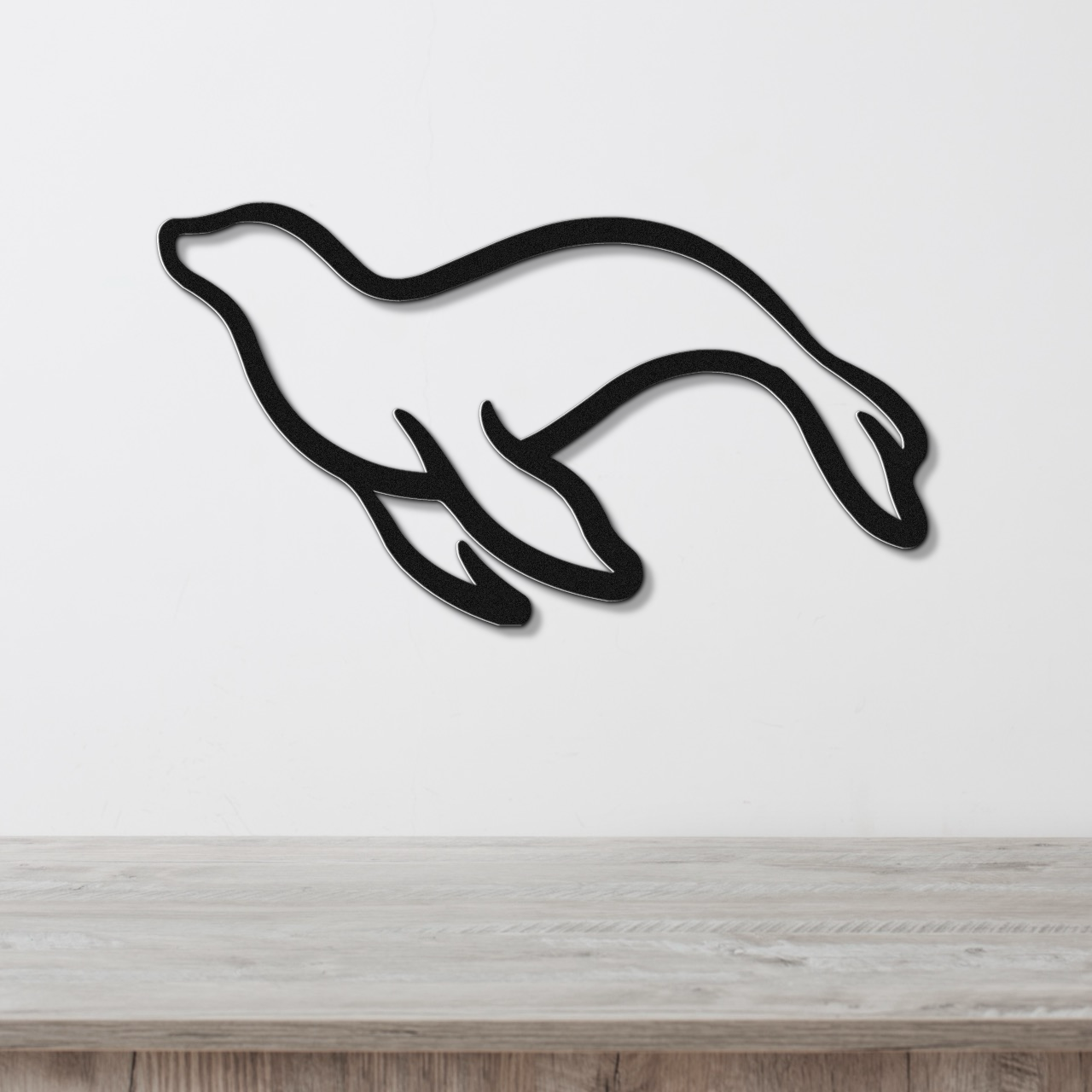 Sea Lion Metal Wall Art