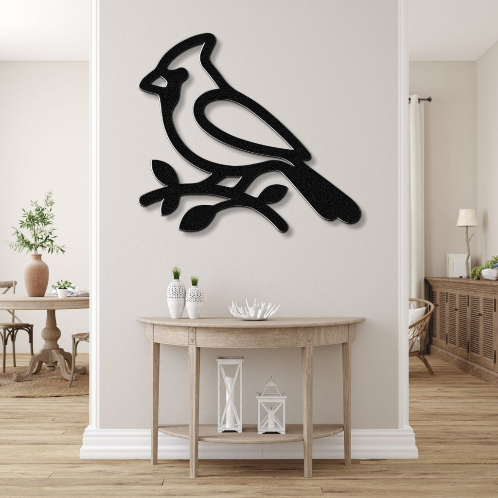 Cardinal Metal Wall Art