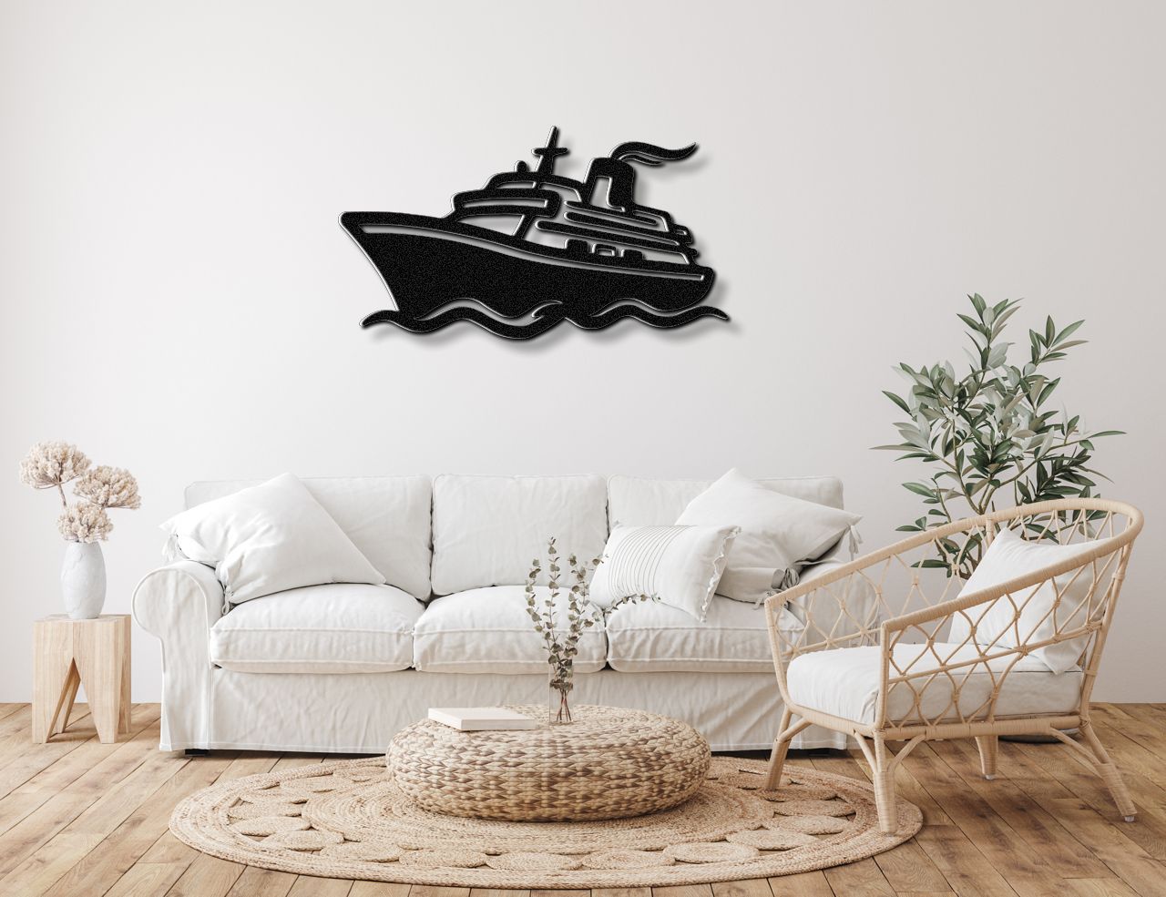 Cruise Ship Metal Wall Art