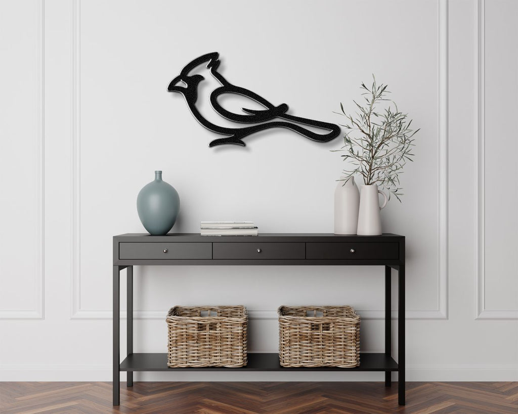Cardinal Metal Wall Art
