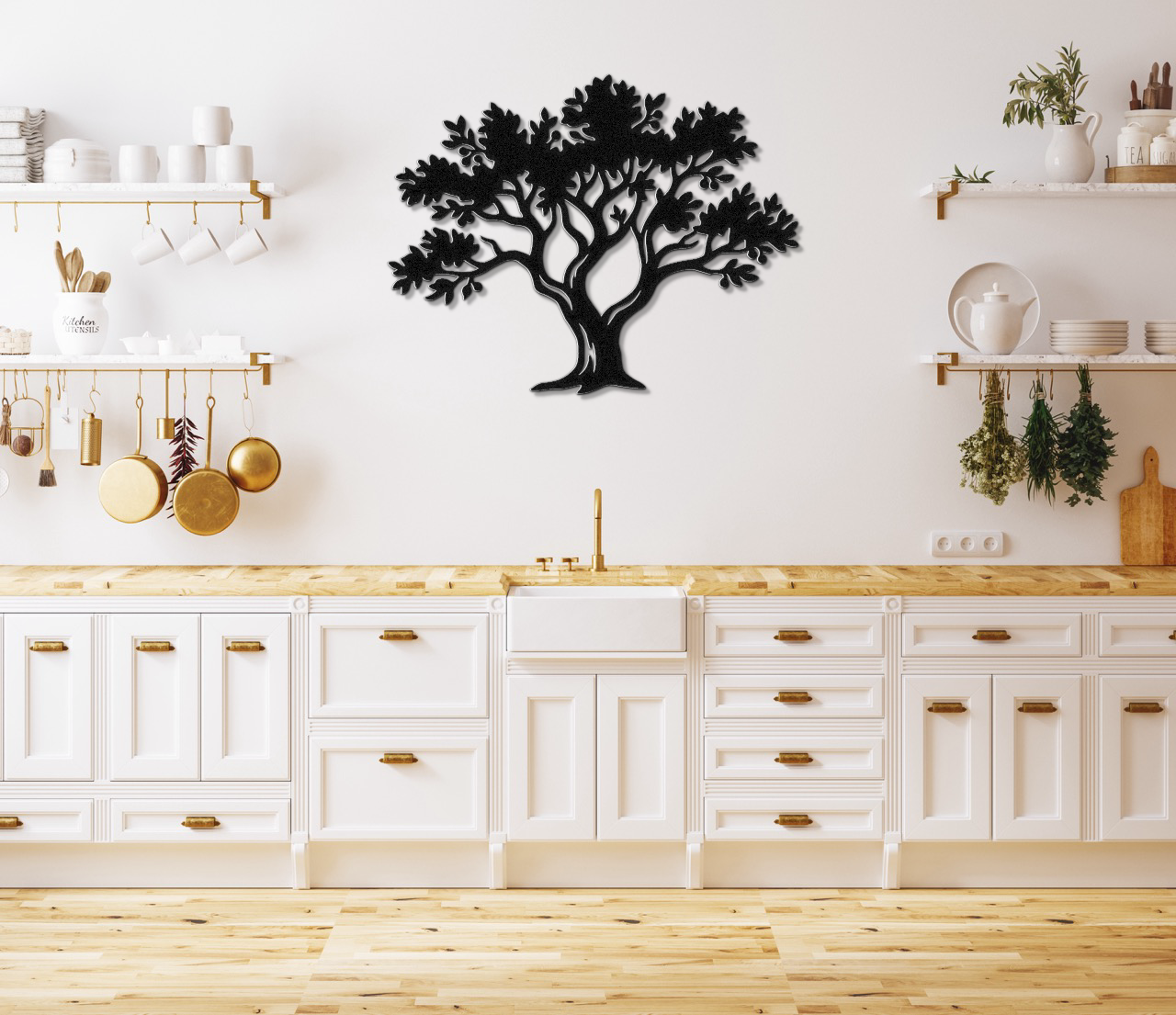 Juniper Tree Metal Wall Art