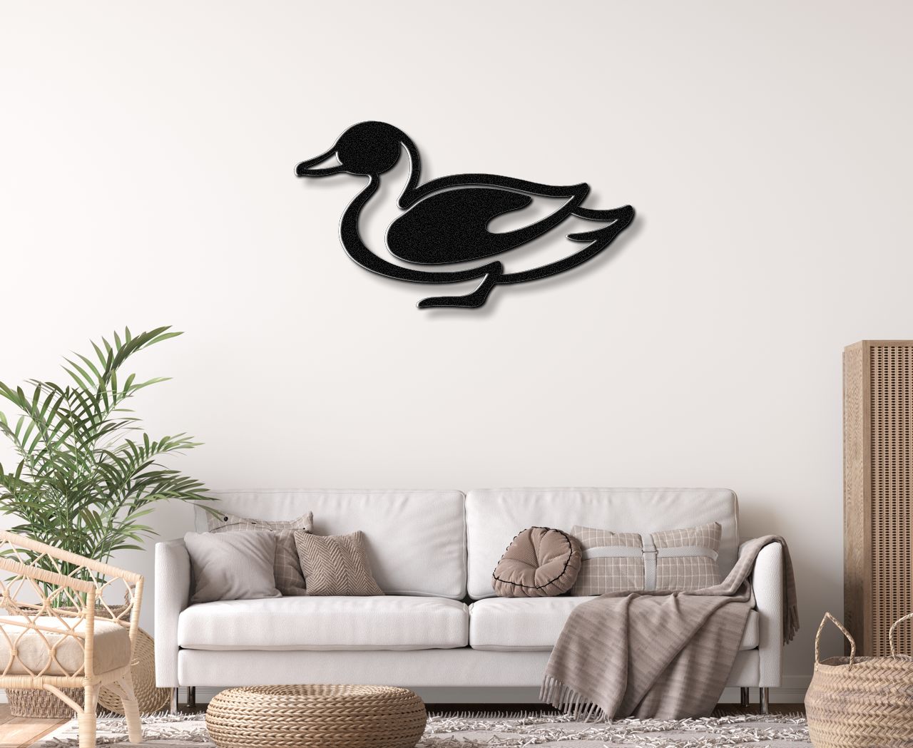 Duck Metal Wall Art