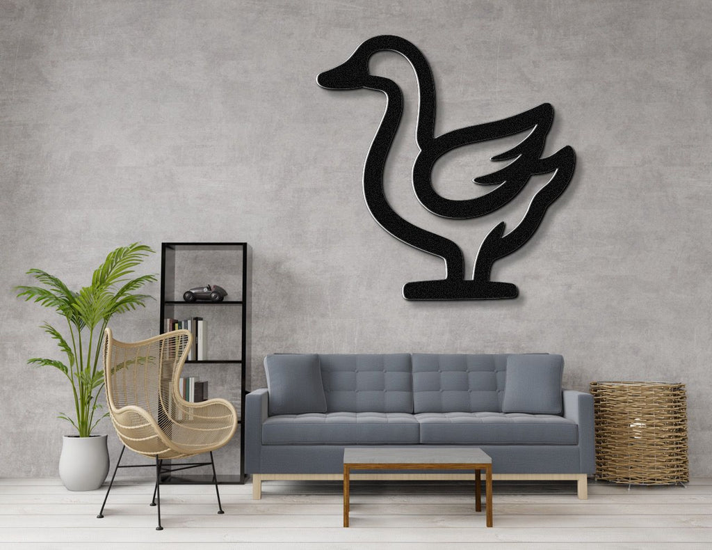 Goose Metal Wall Art