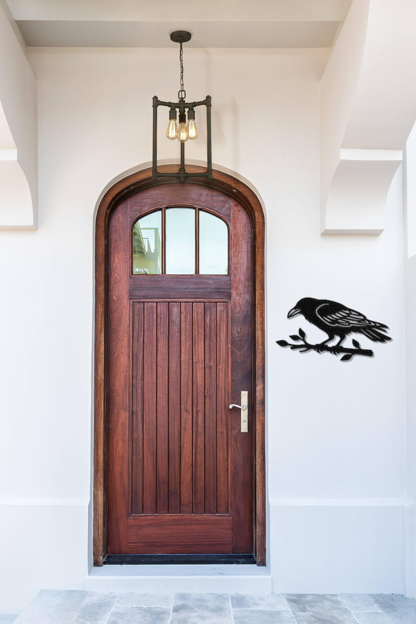 Raven Metal Wall Art
