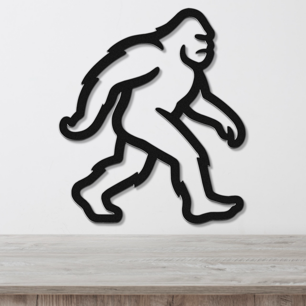 Bigfoot Metal Wall Art