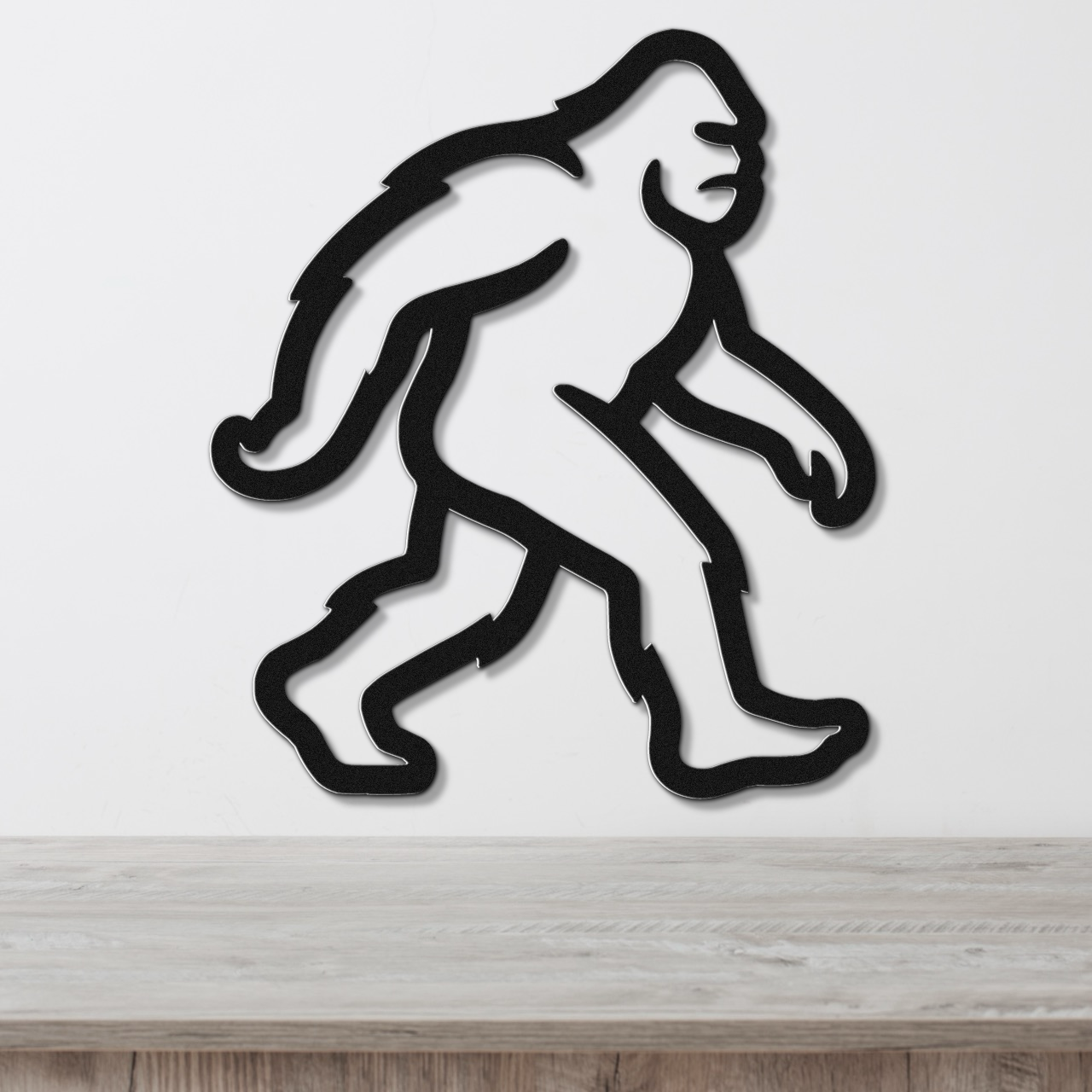 Bigfoot Metal Wall Art