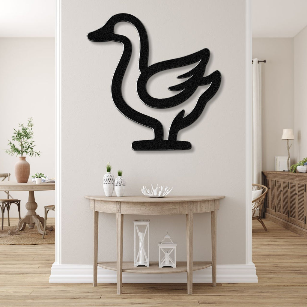 Goose Metal Wall Art