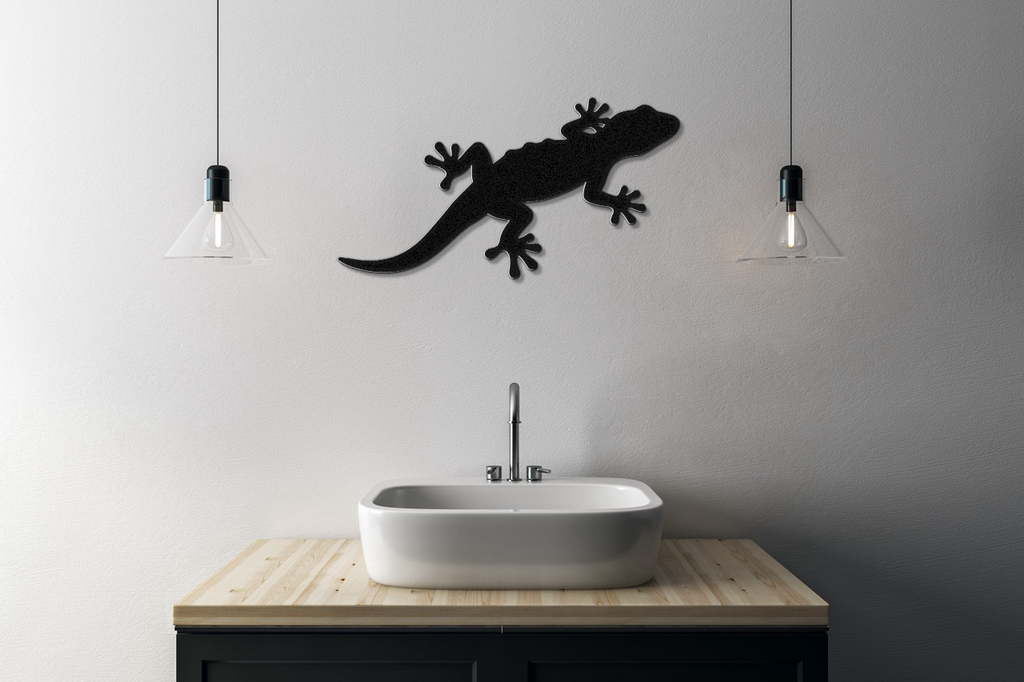 Lizard Metal Wall Art