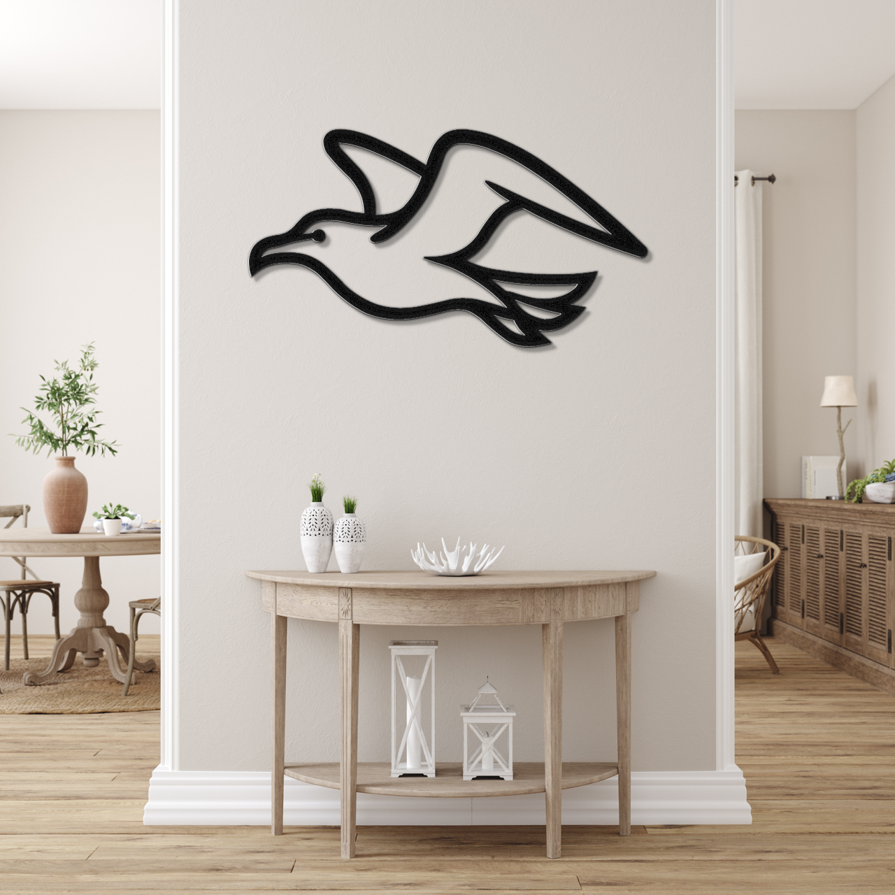 Seagull Metal Wall Art