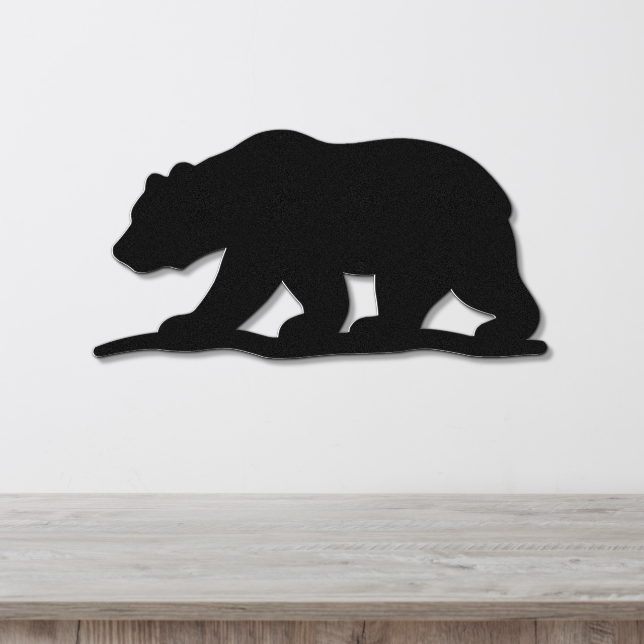 Bear Metal Wall Art