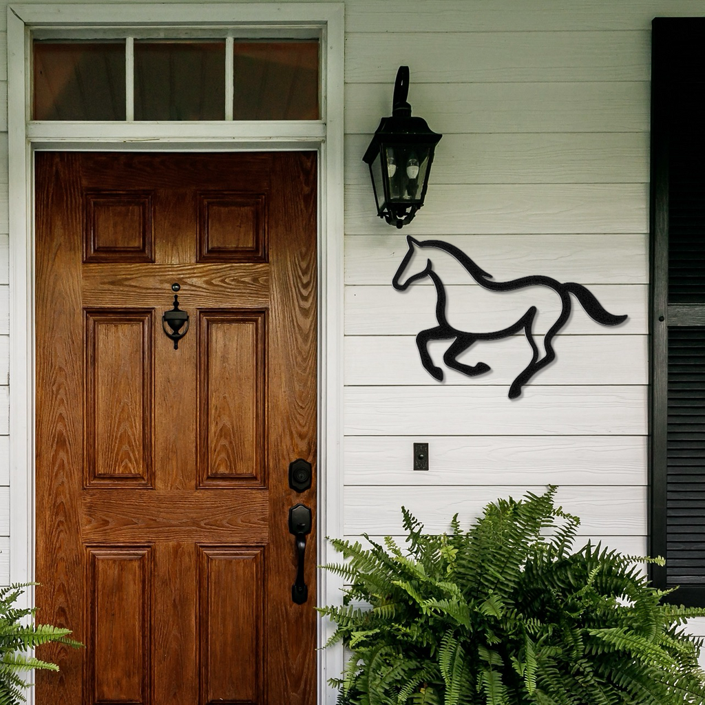 Horse Metal Wall Art