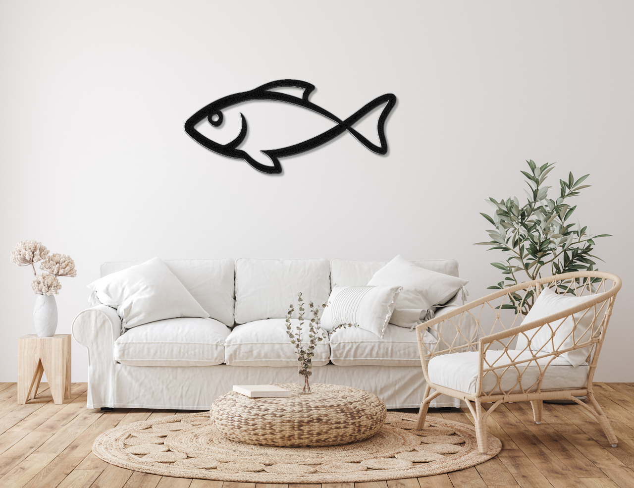 Fish Metal Wall Art