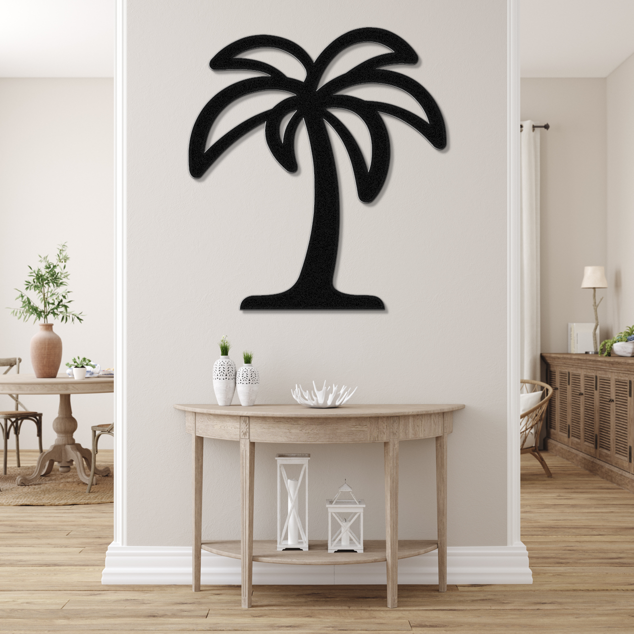 Palm Tree Metal Wall Art
