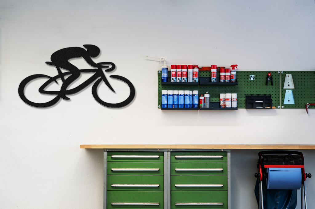 Cycling Metal Wall Art