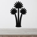 Fan Palm Tree Metal Wall Art