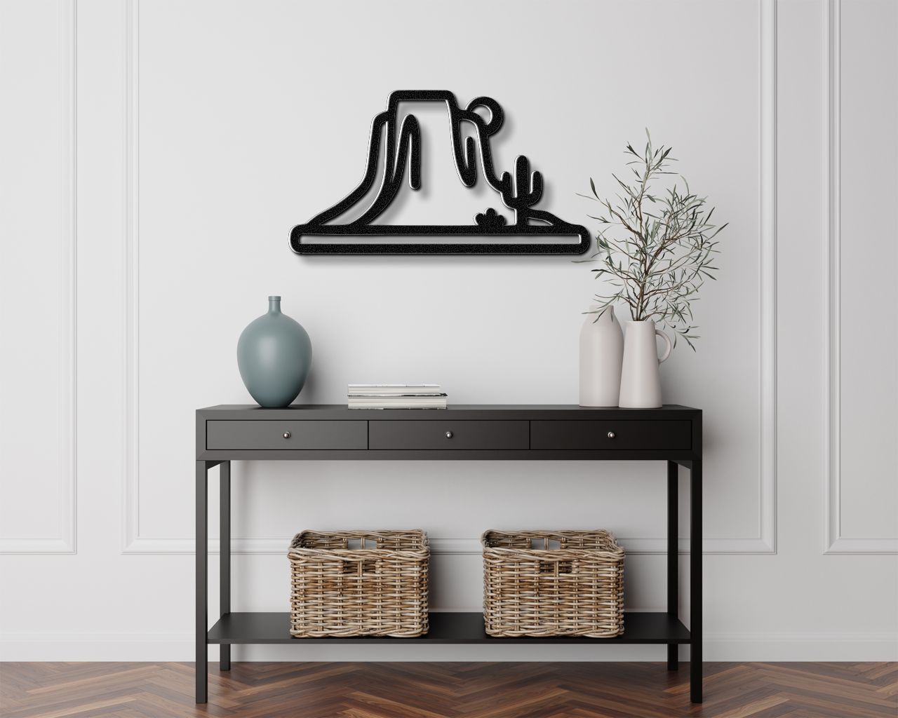 Desert Mesa Metal Wall Art