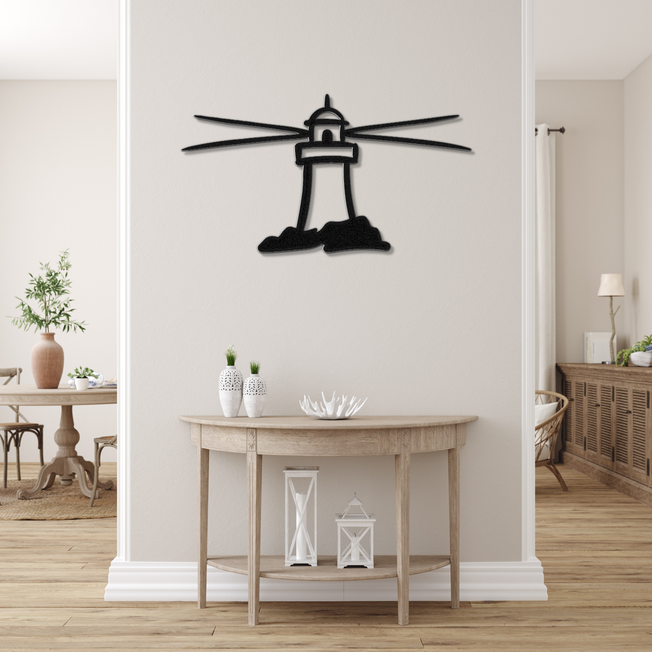 Lighthouse Metal Wall Art