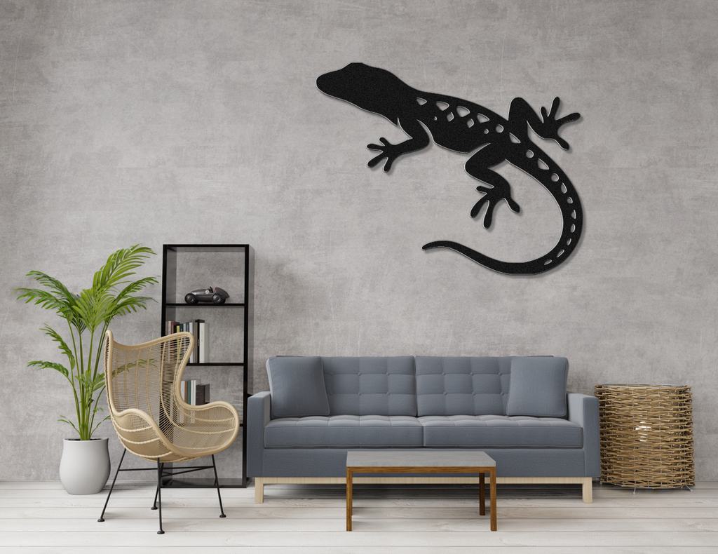 Lizard Metal Wall Art