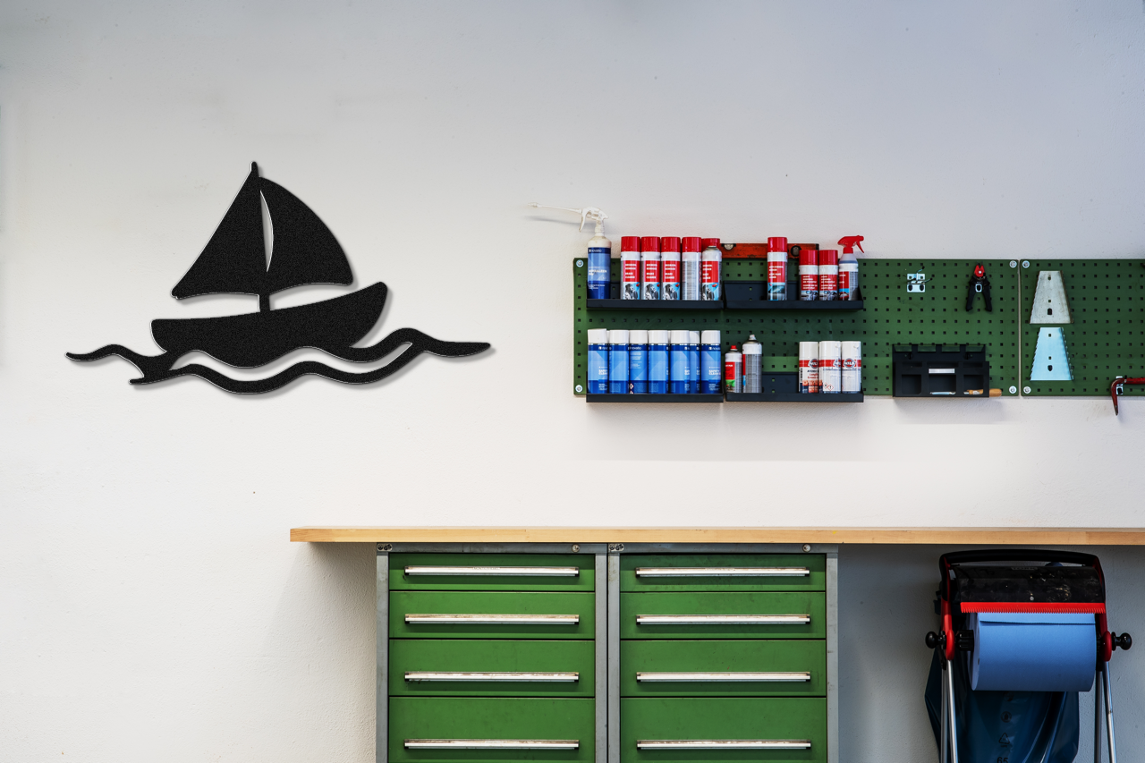 Sailboat Metal Wall Art