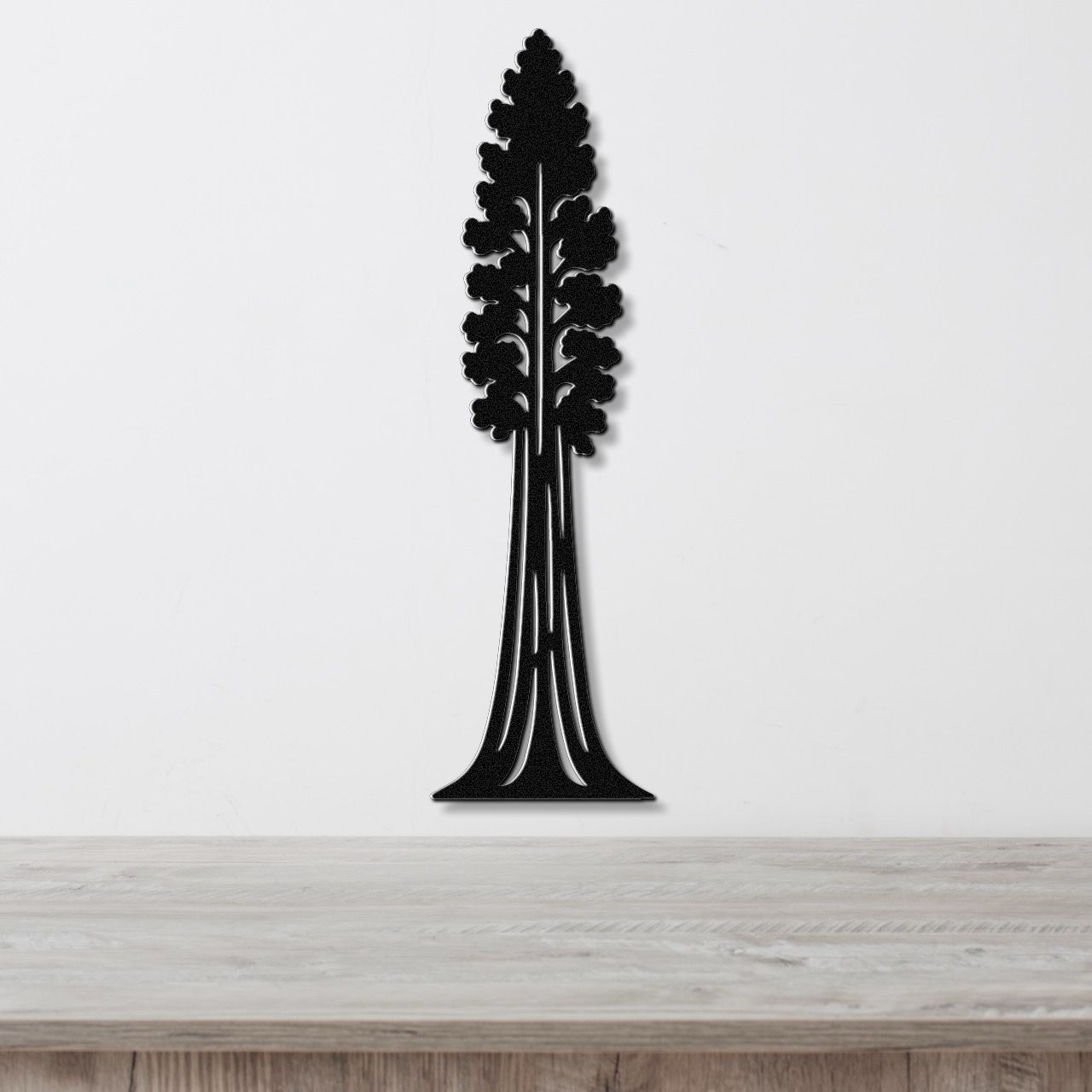 Sequoia Tree Metal Wall Art