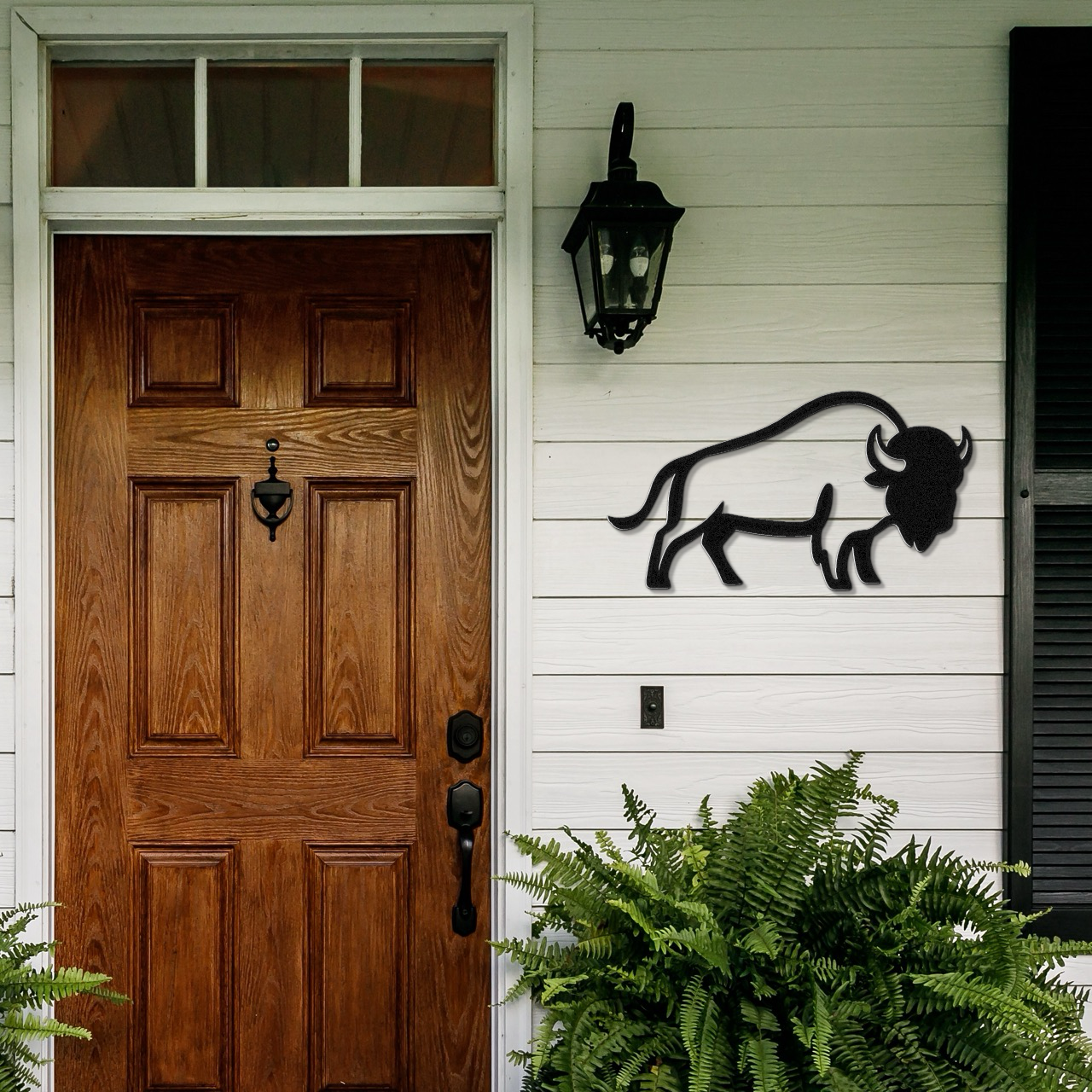 Buffalo Metal Wall Art
