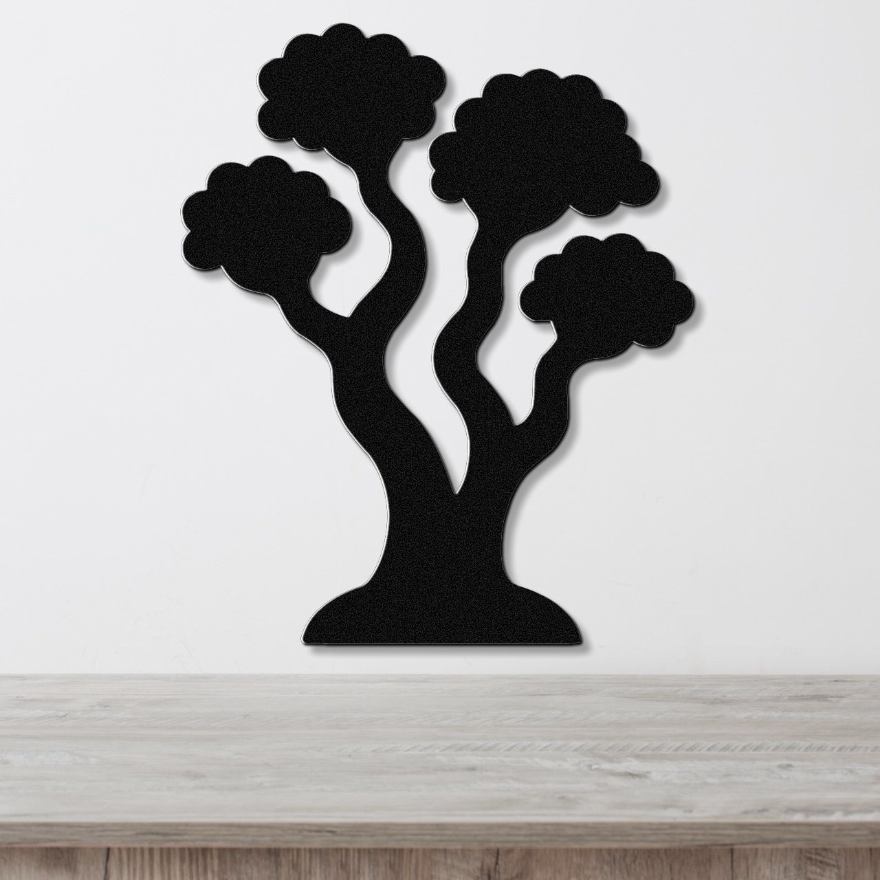 Abstract Tree Metal Wall Art