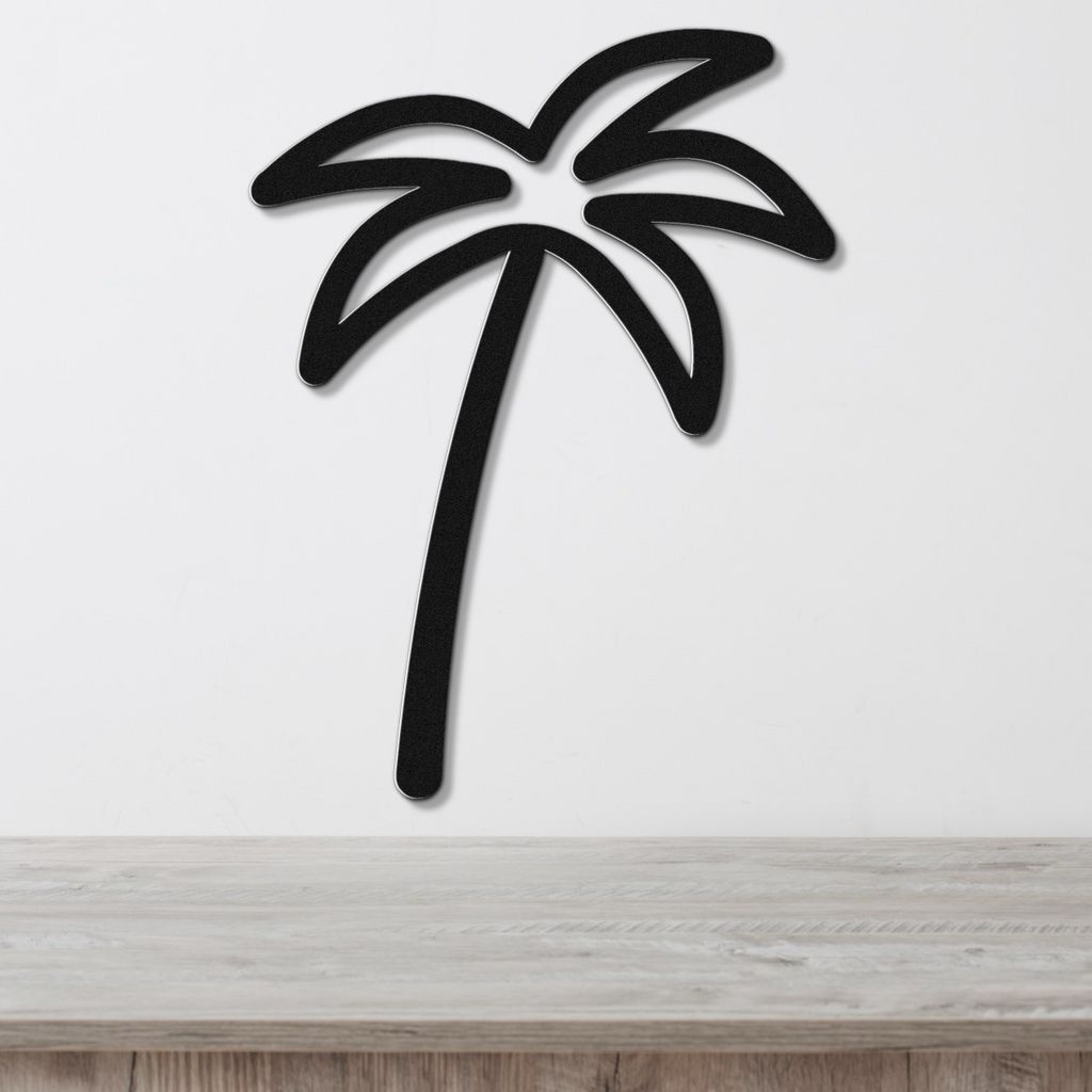 Palm Tree Metal Wall Art