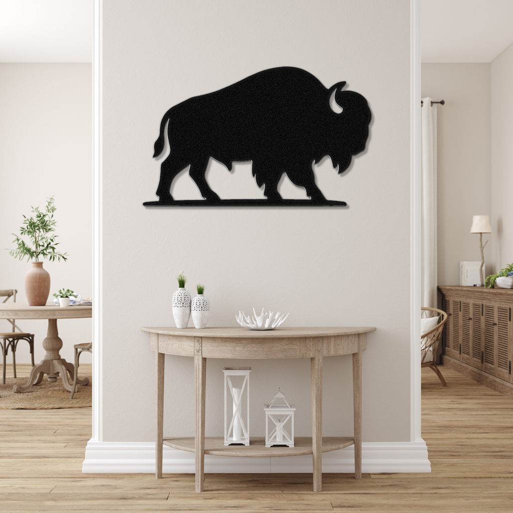 Buffalo Metal Wall Art