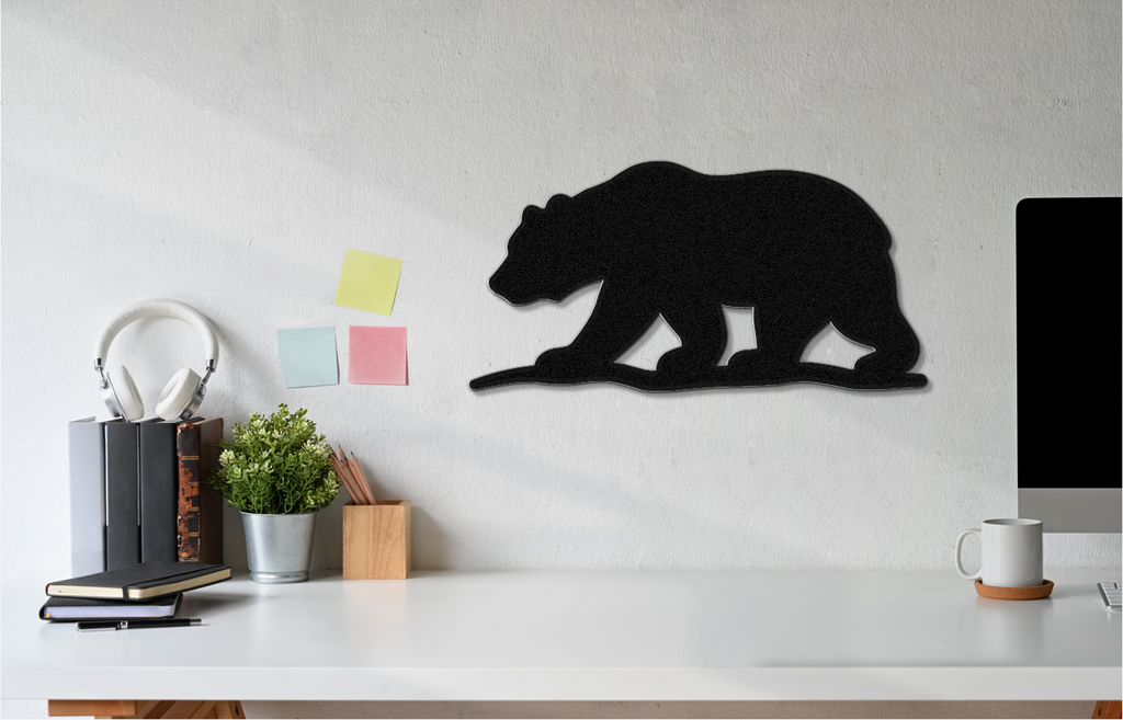Bear Metal Wall Art