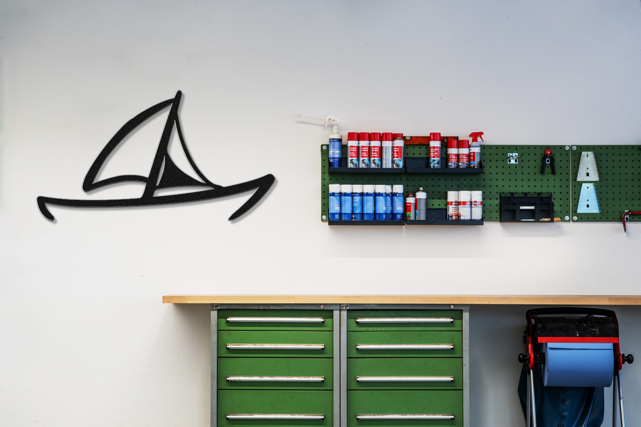 Sailboat Metal Wall Art
