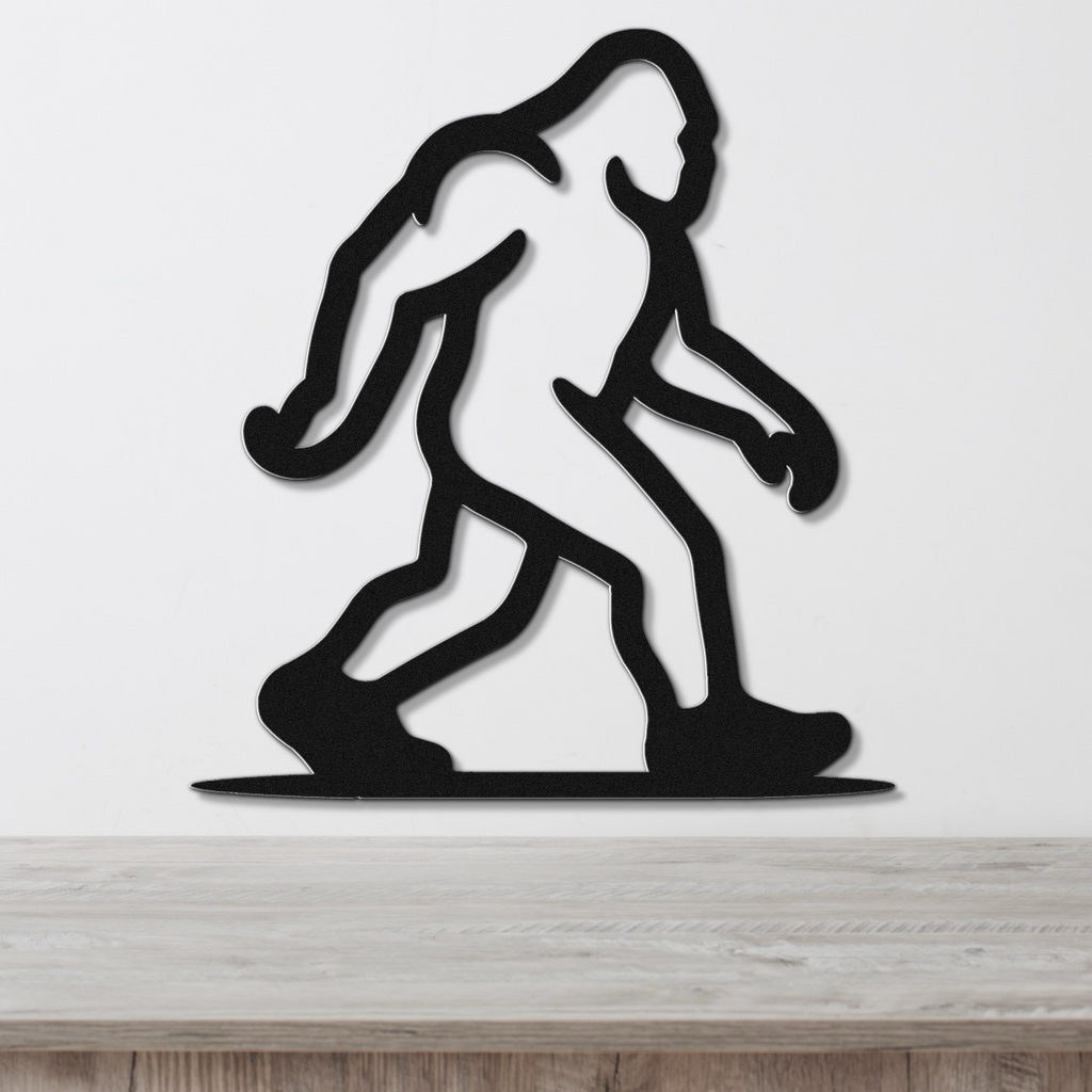 Bigfoot Metal Wall Art