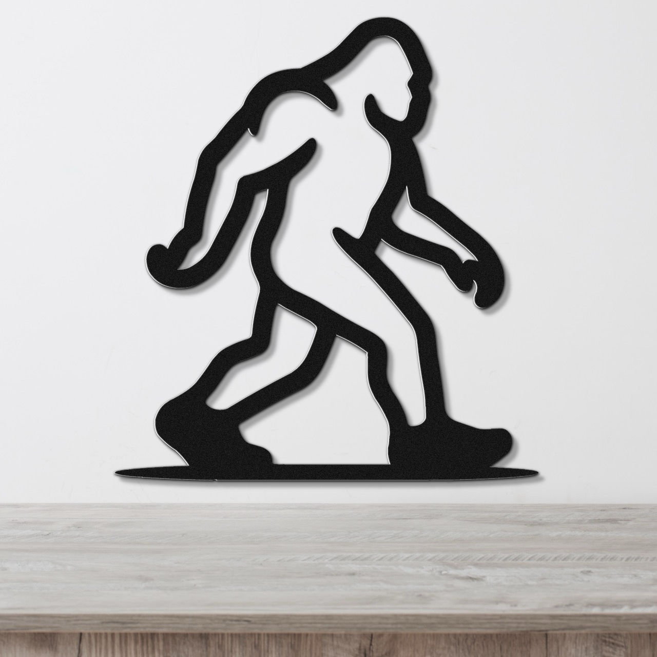Bigfoot Metal Wall Art
