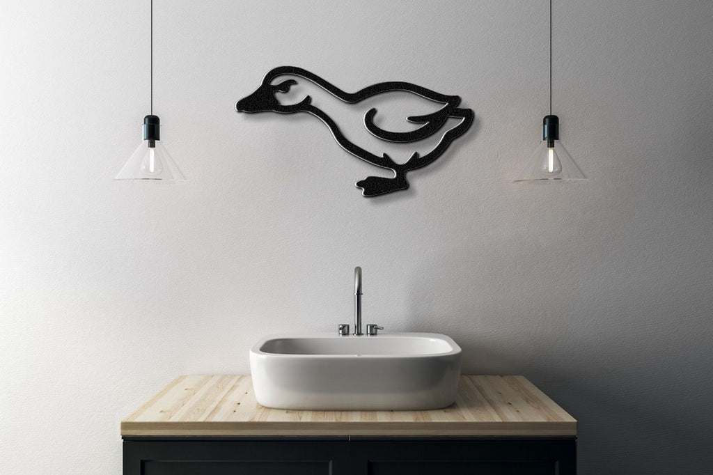 Goose Metal Wall Art