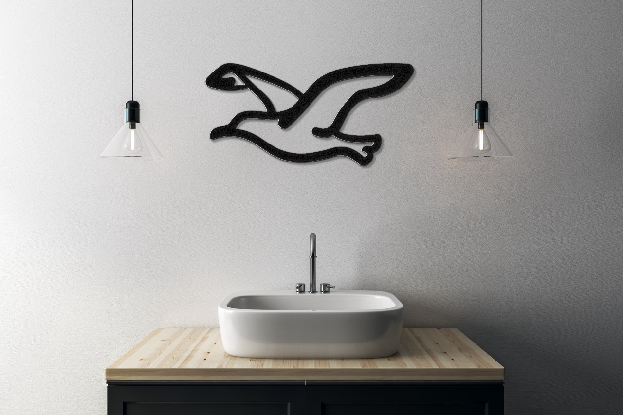 Seagull Metal Wall Art