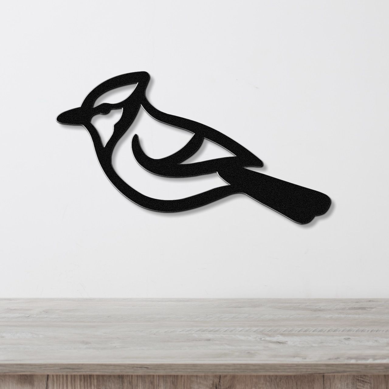 Blue Jay Metal Wall Art