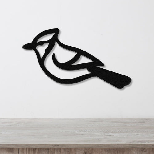 Blue Jay Metal Wall Art
