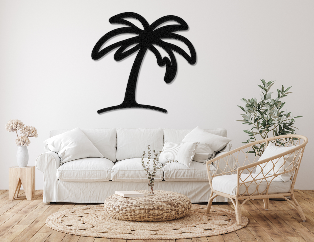 Palm Tree Metal Wall Art